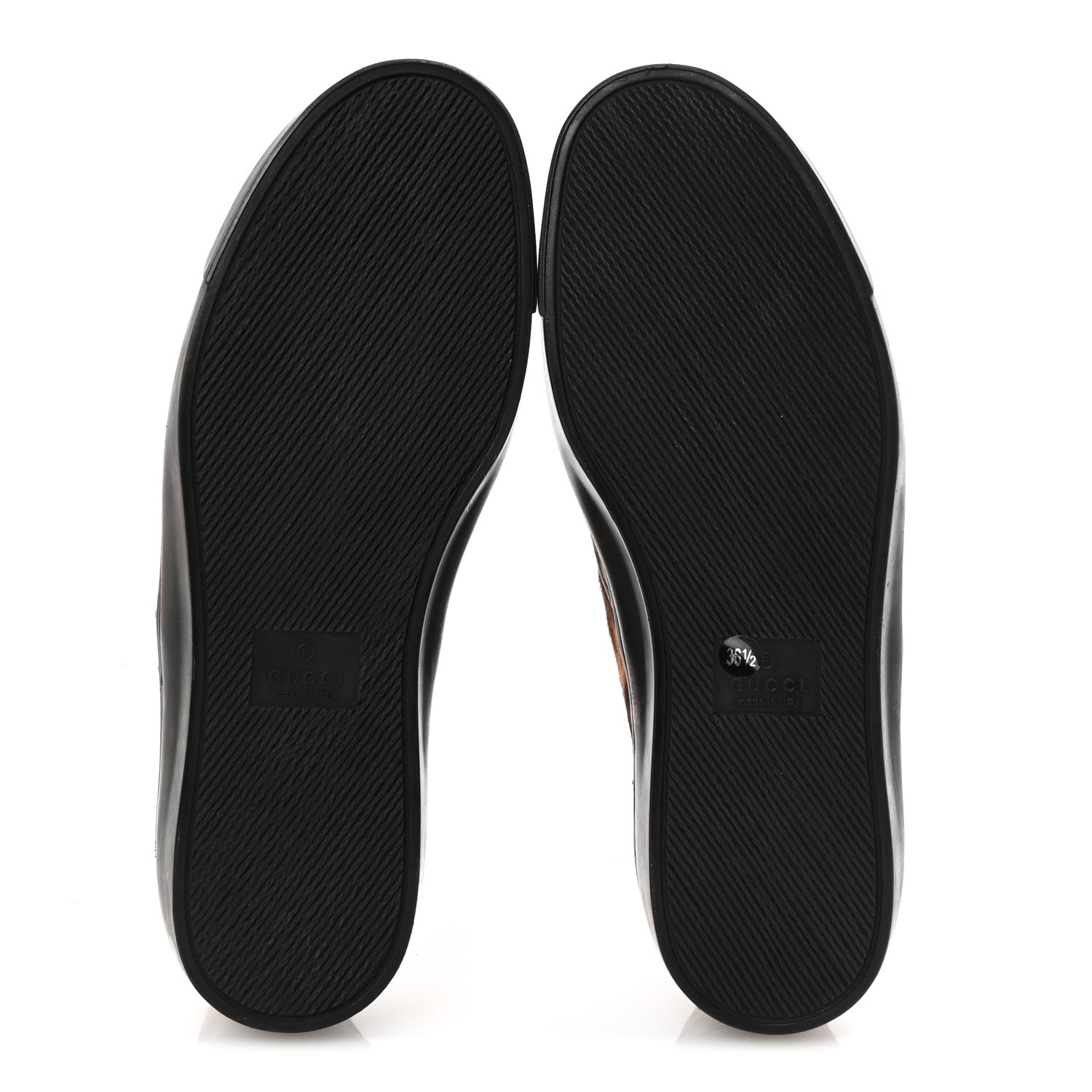 Gucci Pony Hair Jaguar Print Slip On Sneakers 36.5 6 of 10