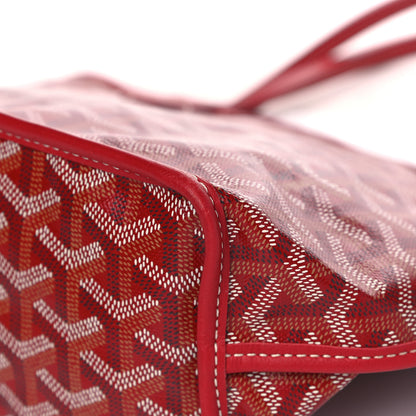 Goyard Goyardine Reversible Mini Anjou Red 6 of 9