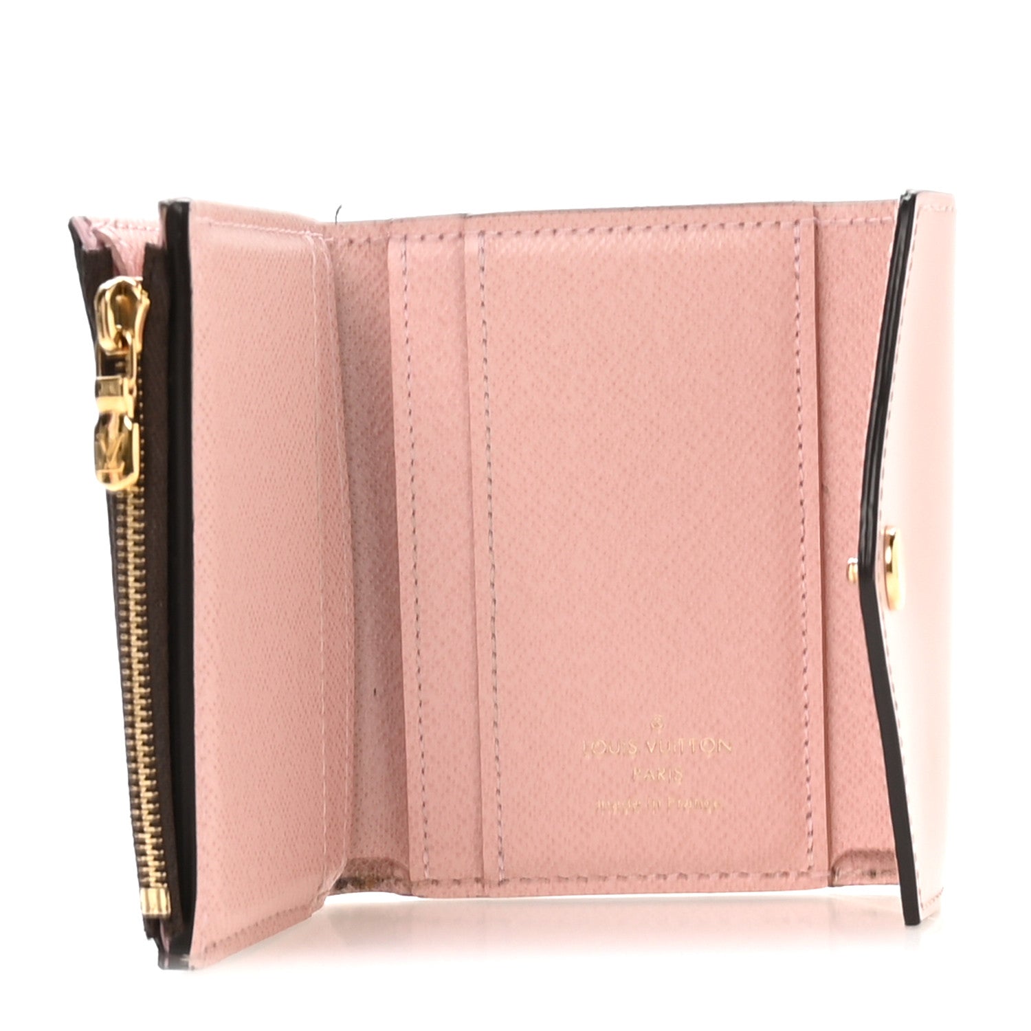Louis Vuitton Monogram Zoe Wallet Rose Ballerine 10 of 12