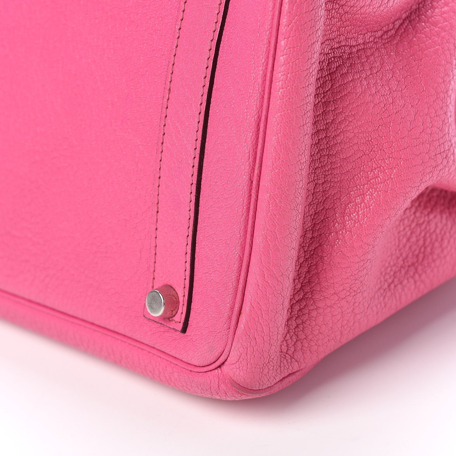 Hermes Chevre de Coromandel HAC Birkin 32 Fuchsia 17 of 19