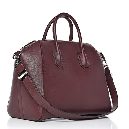 Givenchy Sugar Goatskin Medium Antigona Oxblood 3 of 21