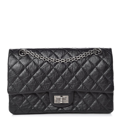 Chanel Aged Calfskin Quilted 2.55 Reissue 225 Flap Black 1 of 13