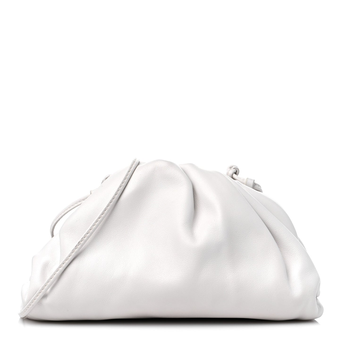 Butter Calfskin The Mini Pouch Chalk