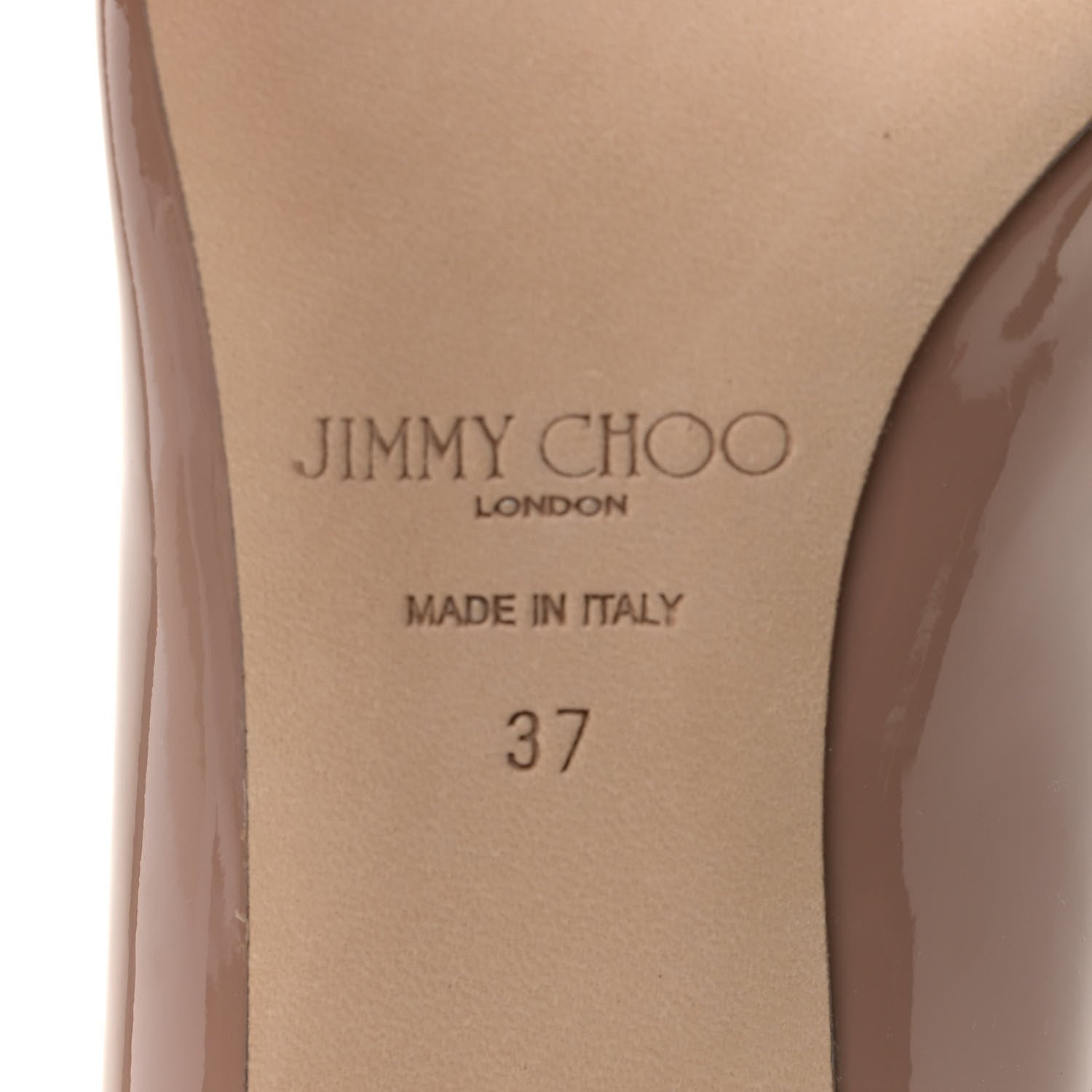 Jimmy Choo Patent Rosalia 65 Pumps 37 Ballet Pink 7 of 10