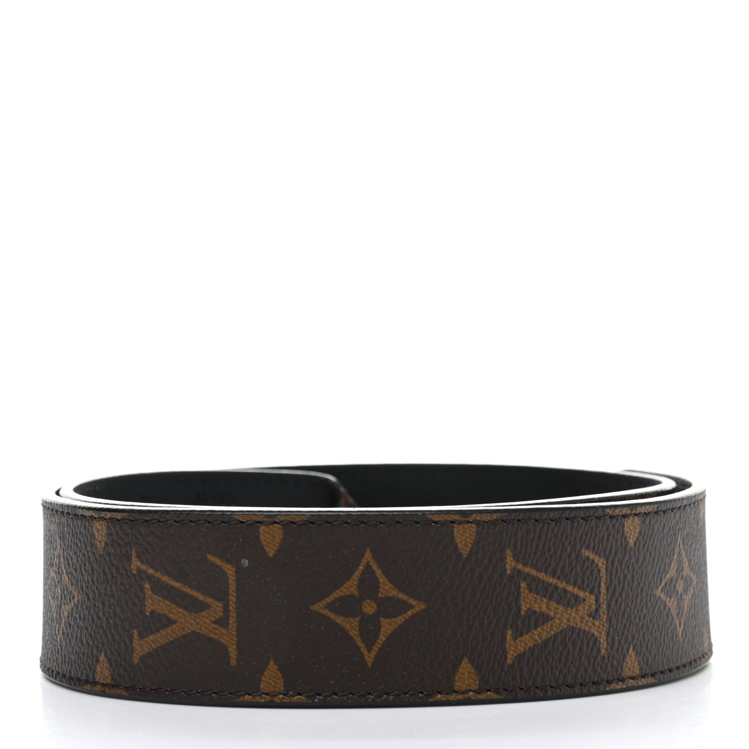 Louis Vuitton Monogram Bandouliere Shoulder Strap Black 2 of 5
