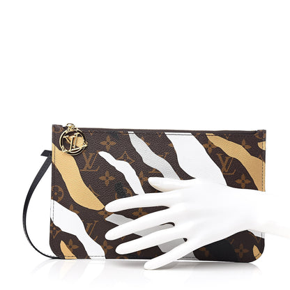 Louis Vuitton X LOL Monogram Neverfull MM GM Pochette Gold Silver 2 of 7