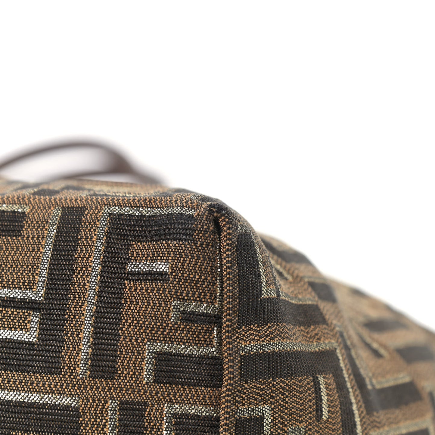 Zucca Vitello Medium Roll Tote Tobacco Oro Moro