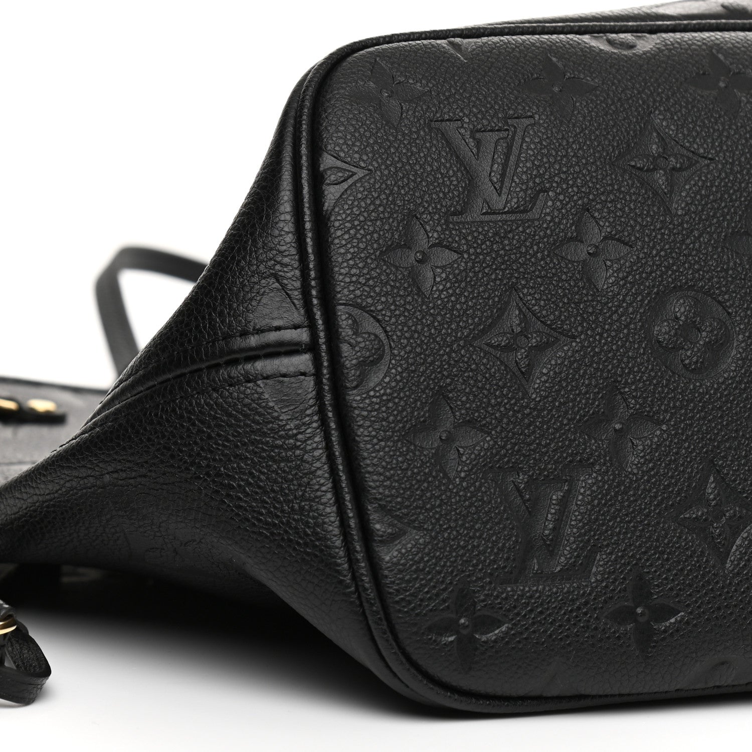 Louis Vuitton Empreinte Monogram Giant Neverfull MM Black 15 of 17