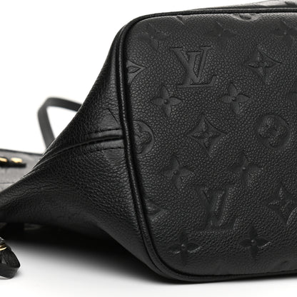 Louis Vuitton Empreinte Monogram Giant Neverfull MM Black 15 of 17