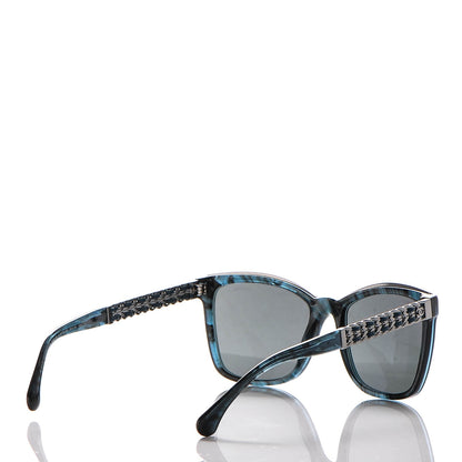 Chanel Square Chain Sunglasses 5360-Q Dark Blue 4 of 8