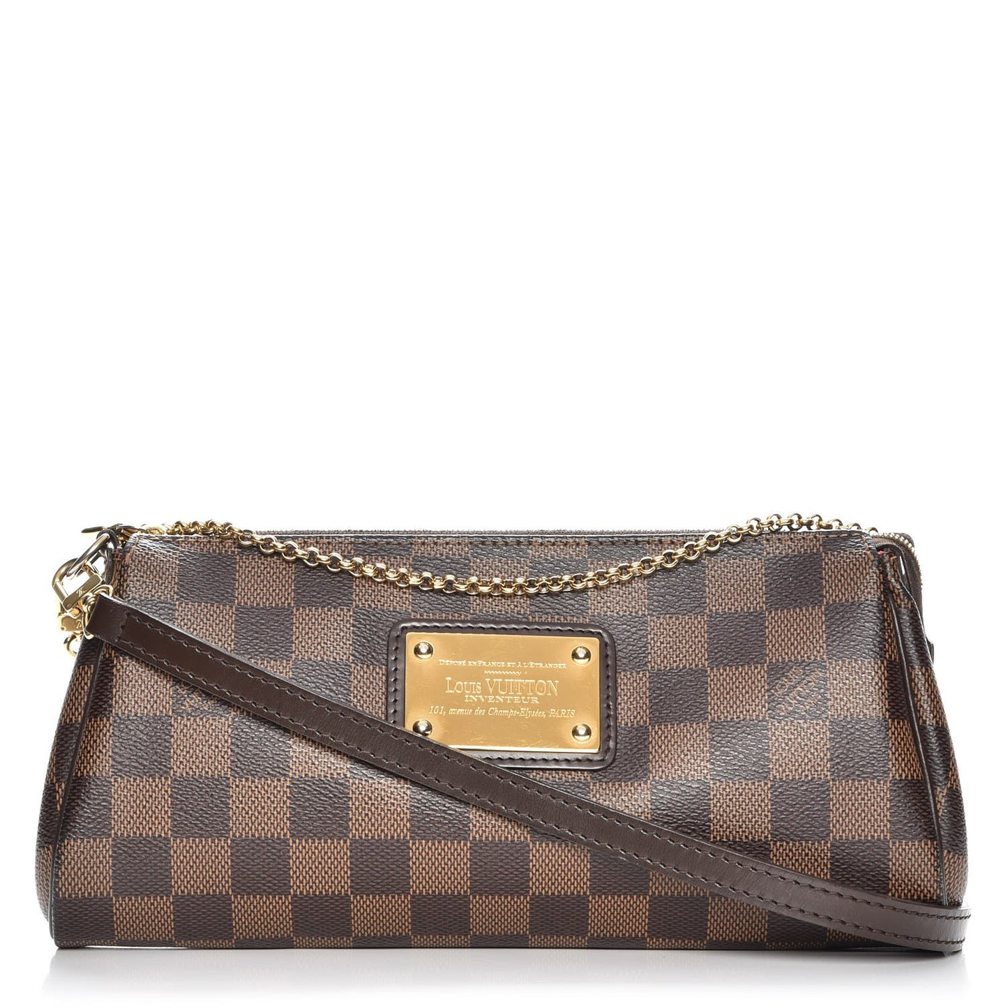 Damier Ebene Eva Clutch