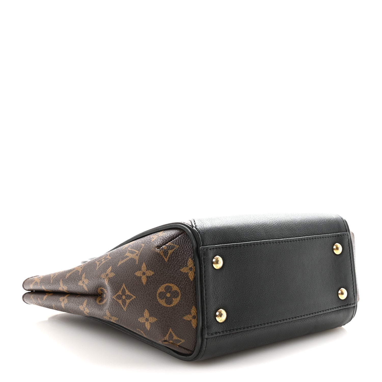 Louis Vuitton Calfskin Monogram Kimono Tote PM Black 4 of 9