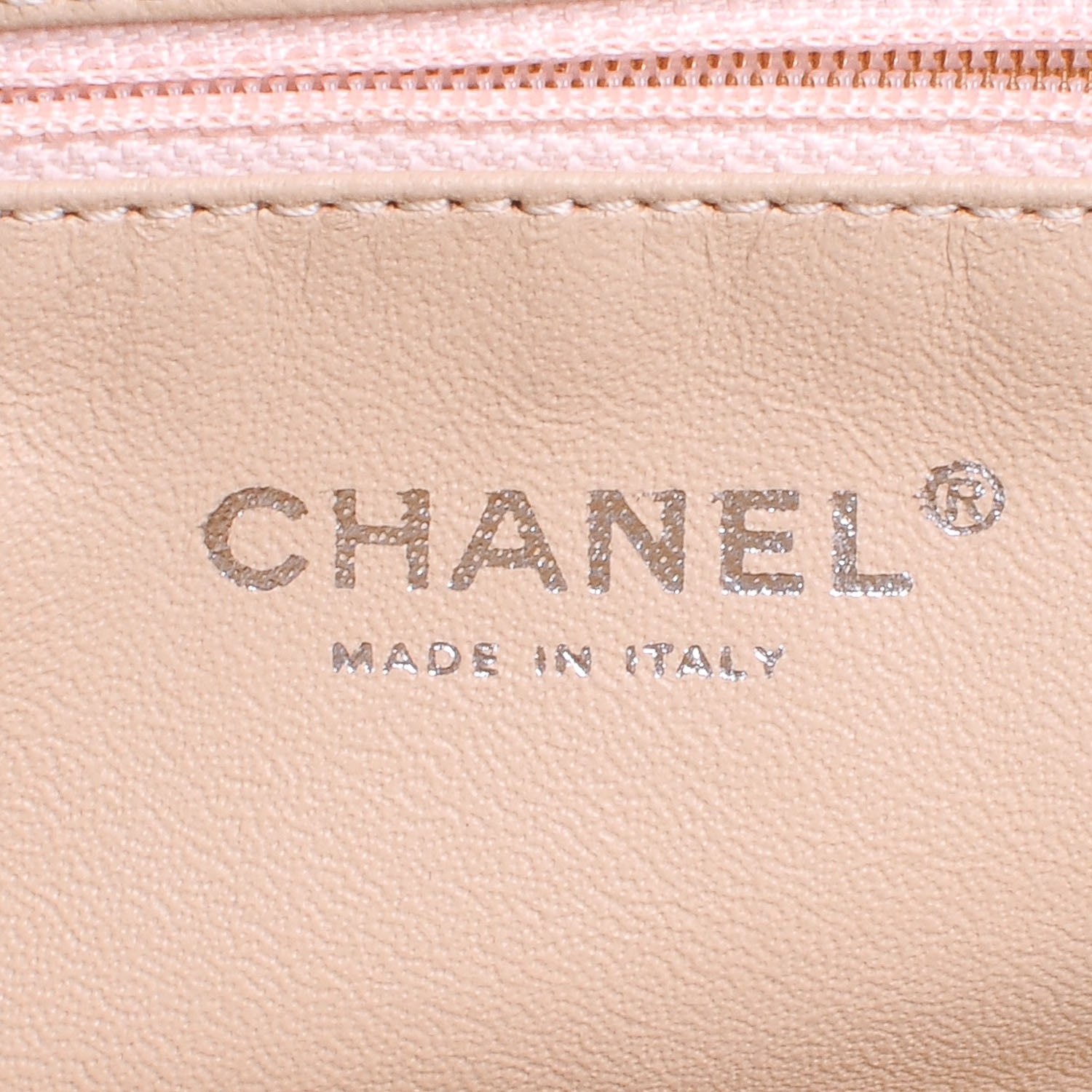 Chanel Lambskin Quilted Timeless Clutch Beige Clair 7 of 8