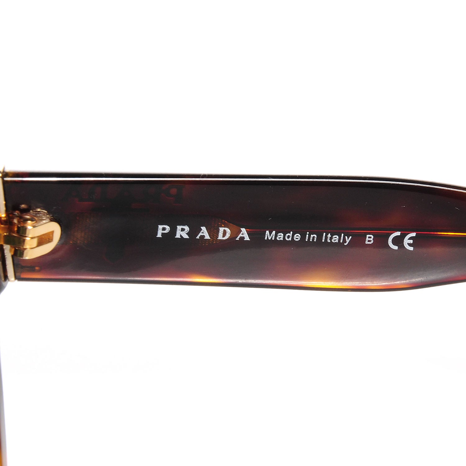 Prada Tortoise Shell Sunglasses SPR 17O 6 of 6