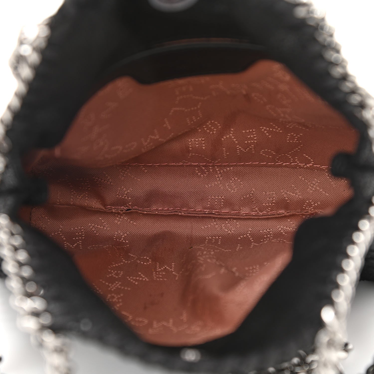 Stella McCartney Shaggy Deer Tiny Falabella Tote Black 5 of 11