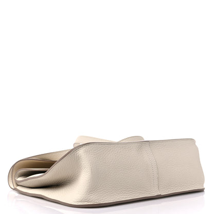 Hermes Taurillon Clemence Halzan 31 GM Craie 4 of 8