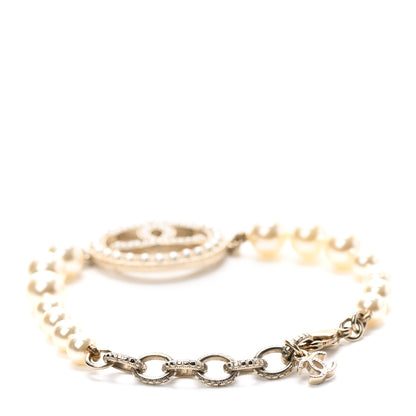 Chanel Pearl CC Bracelet Gold 3 of 4