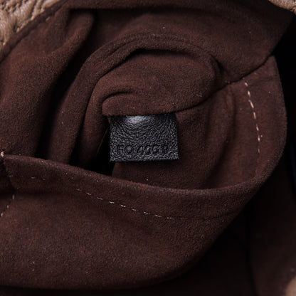 Louis Vuitton Lambskin Antheia Hobo PM Olive 7 of 10