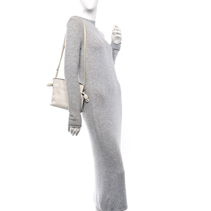 Loewe Calfskin Mini Flamenco Knot Clutch Angora 2 of 13