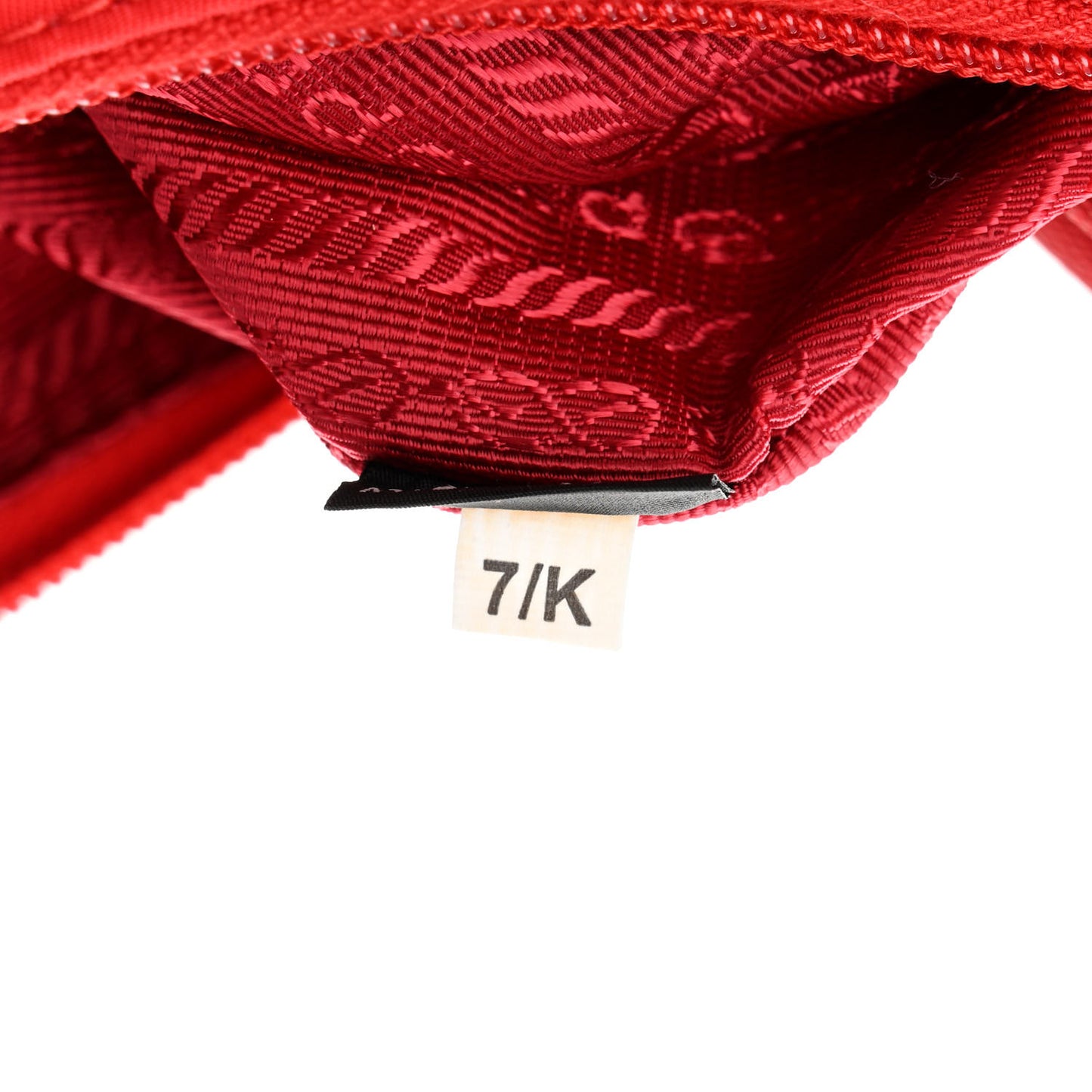 Tessuto Nylon Mini Re-Edition 2000 Bag Rosso