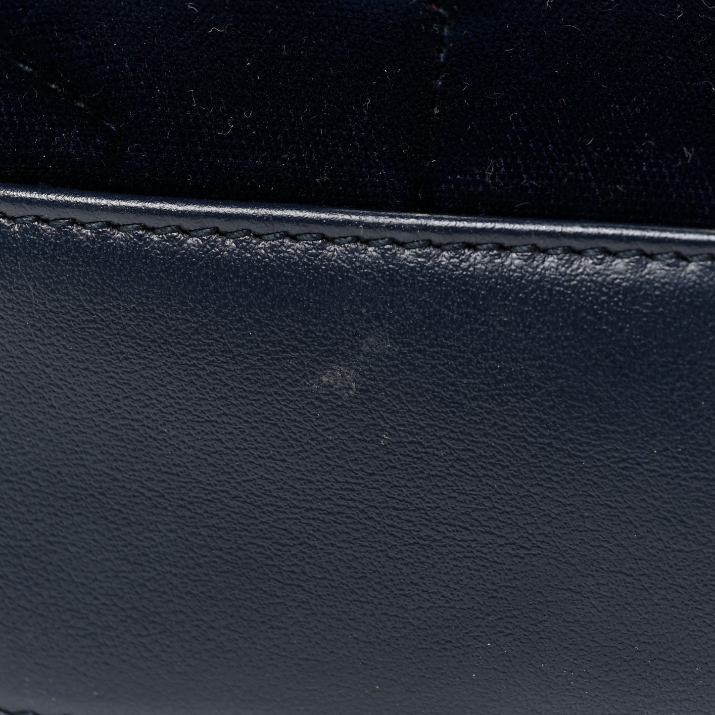 Velvet Y Quilted Monogram Toy Loulou Crossbody Bag Navy