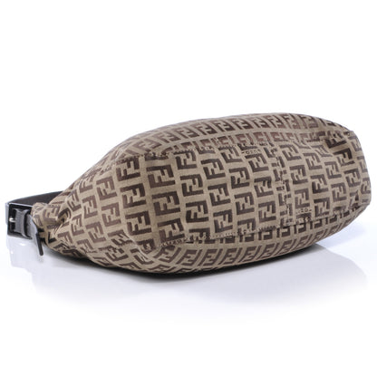 Fendi Zucchino Small Hobo Tobacco 5 of 10