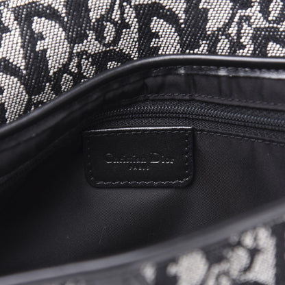 Christian Dior Monogram Saddle Bag Black 6 of 8