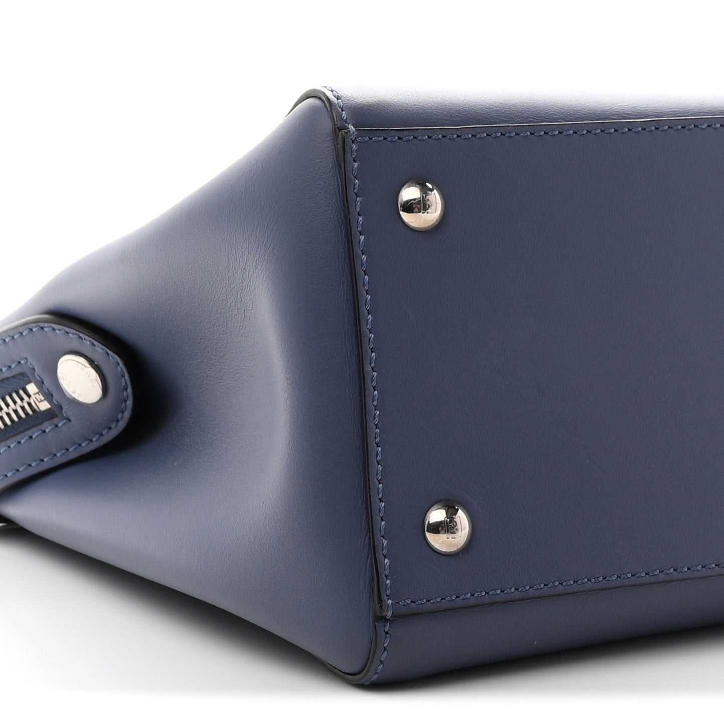 Vitello Baltico Dolce DotCom Satchel Blue