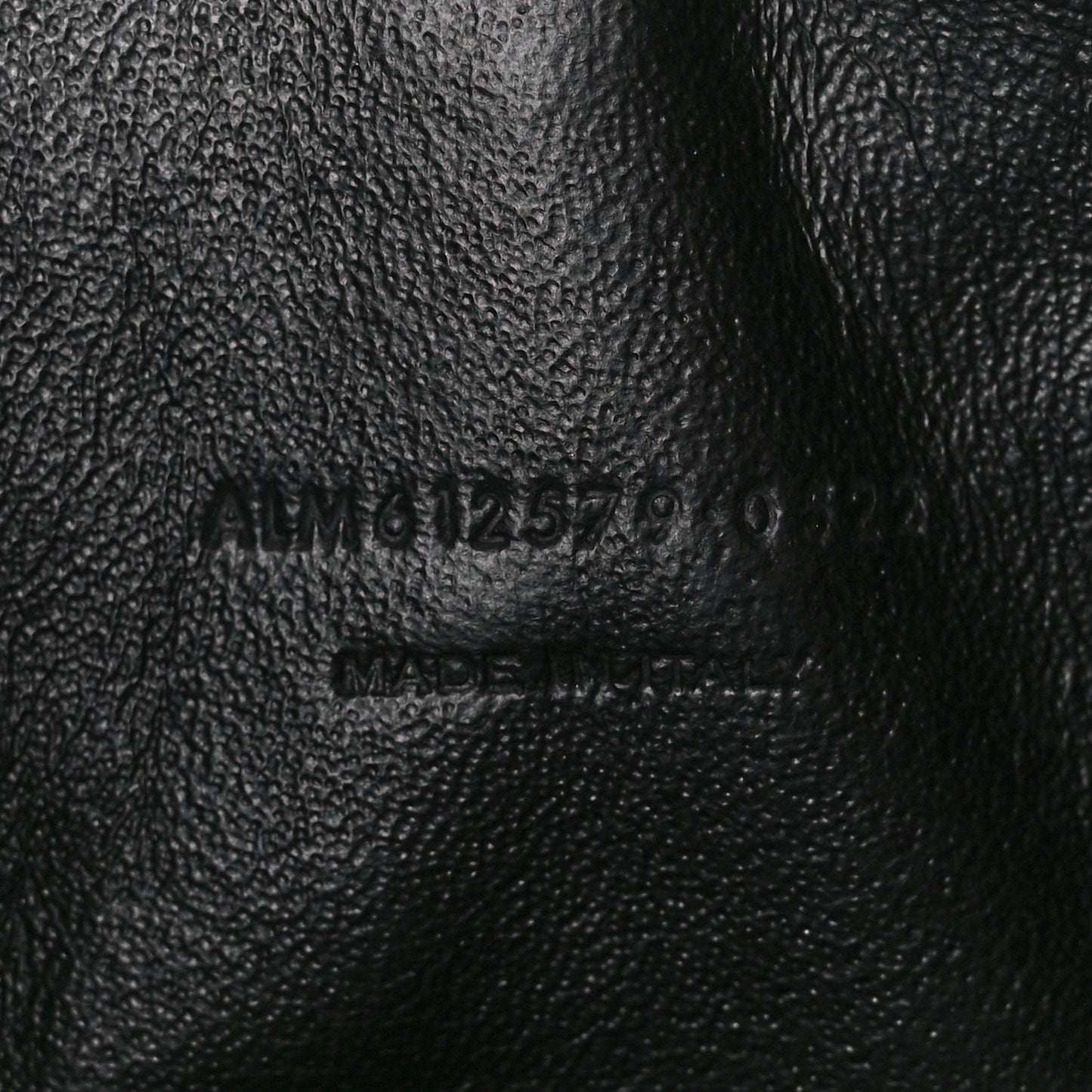 Grain De Poudre Matelasse Monogram Mini Lou Camera Bag Black