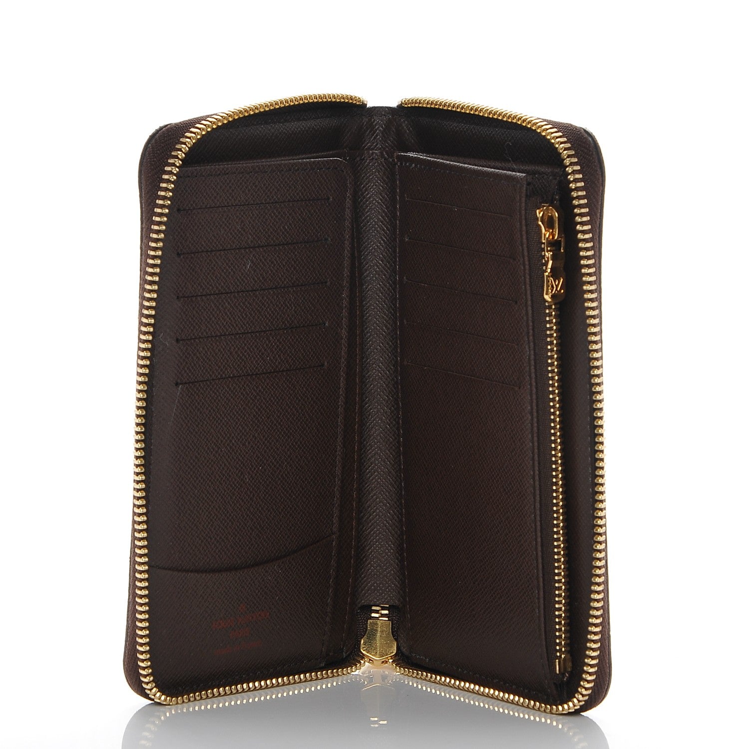 Louis Vuitton Damier Ebene Zippy Compact Wallet 5 of 6