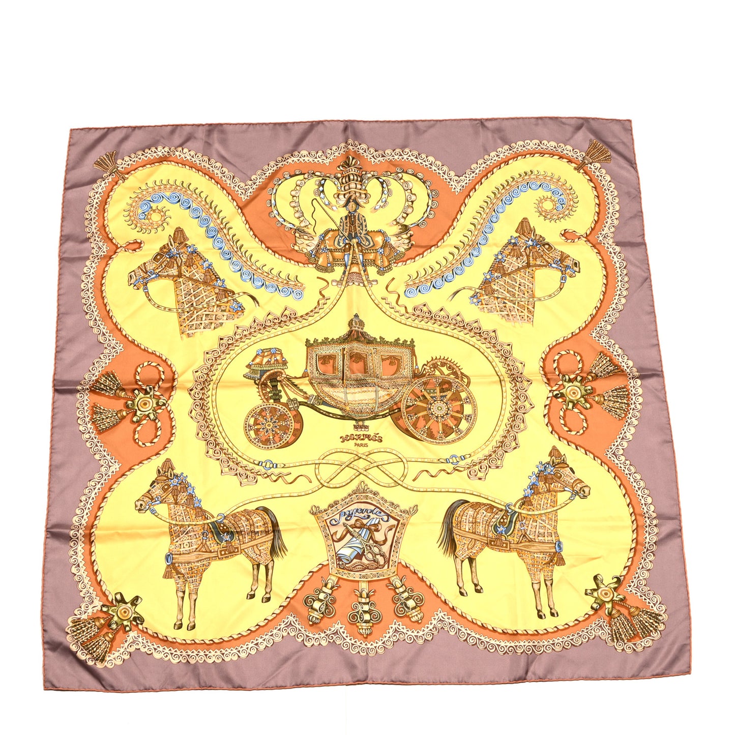 Silk Paperoles Scarf 90