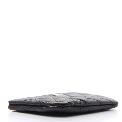 Chanel Caviar Quilted Small Cosmetic Case Black 4 of 8