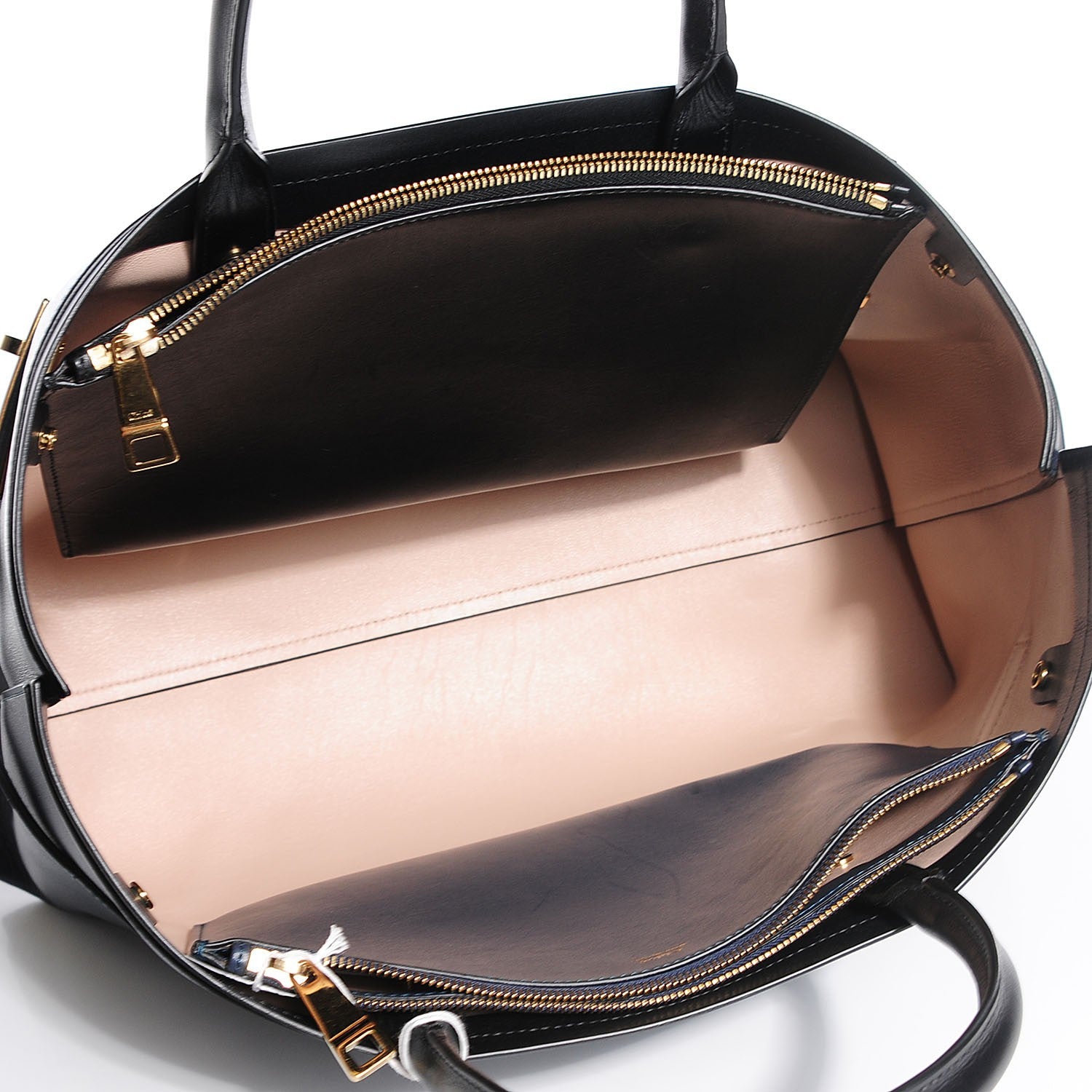 Chloe Smooth Calfskin Large Charlotte Tote Navy 5 of 8