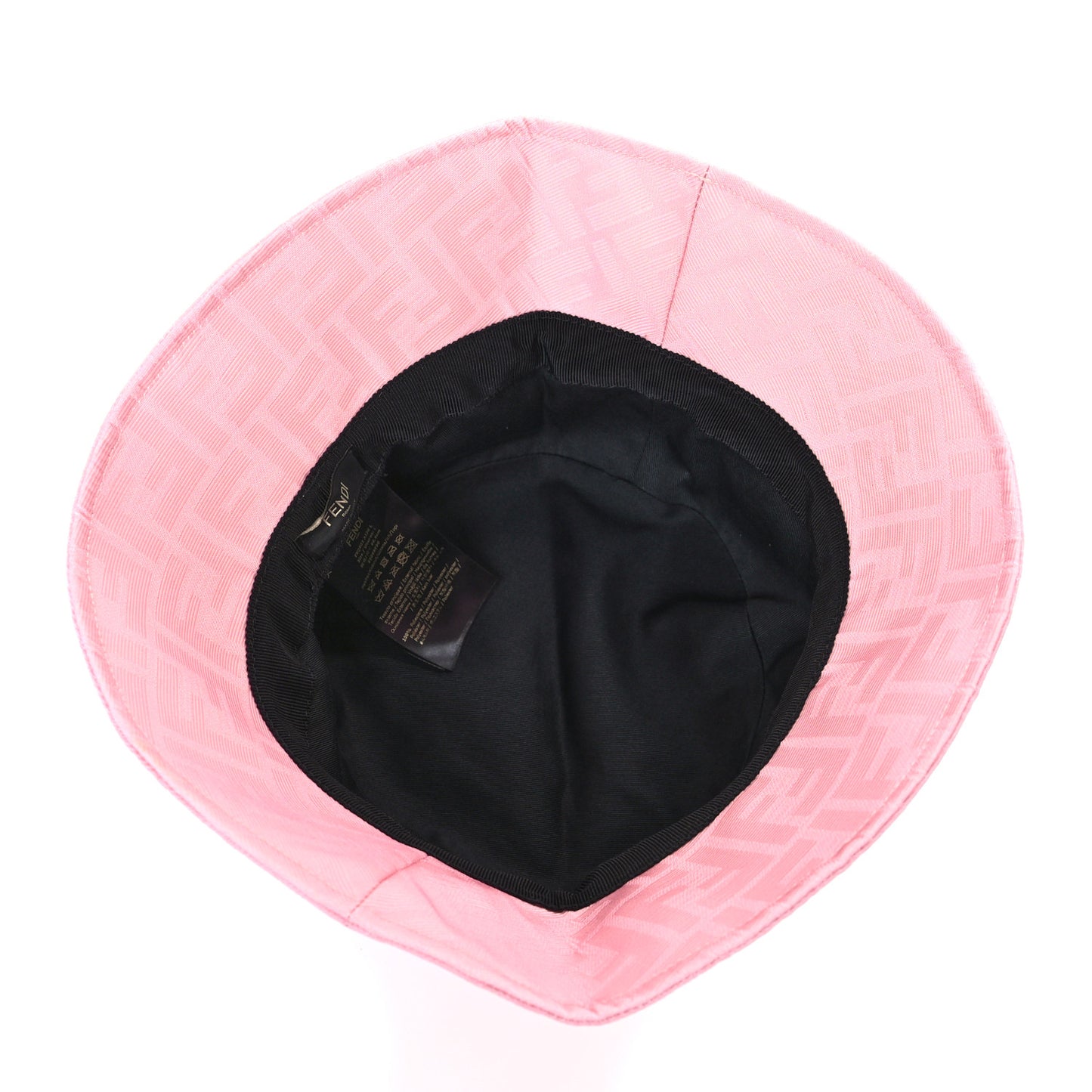 Jacquard Sfumato Degrade FF Spotlight Bucket Hat L Azzurro Rosa