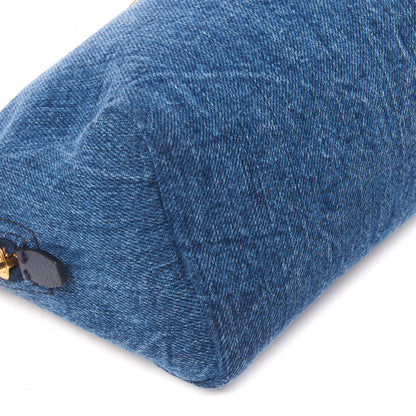 Prada Denim Cosmetic Pouch Bleu 5 of 8