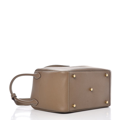 Hermes Taurillon Clemence Lindy 30 Etoupe 4 of 10