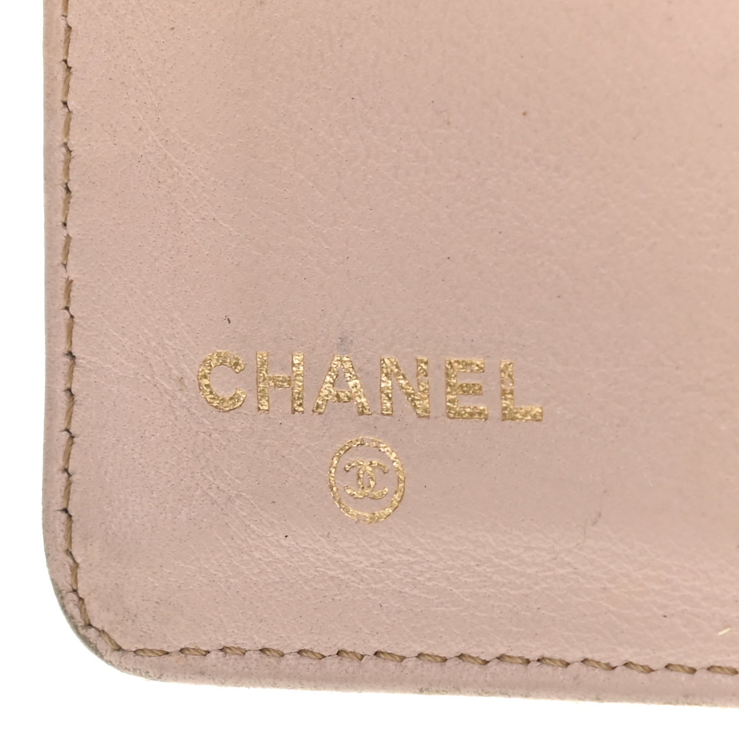 Chanel Metallic Calfskin Diamond Stitched Yen Wallet Gold 6 of 15