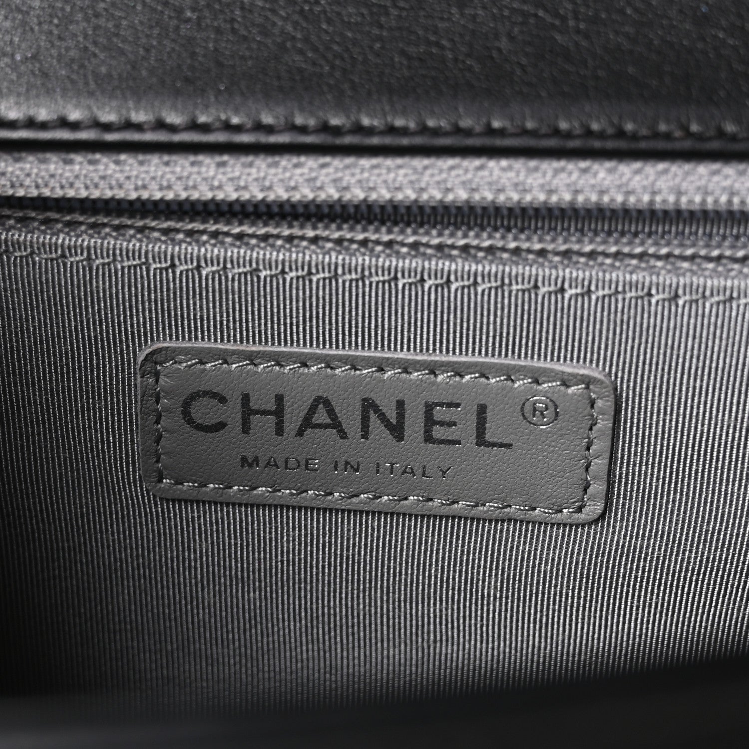 Chanel Calfskin Quilted New Medium Boy Flap Black 6 of 10