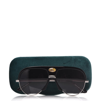 Gucci Aviator Sunglasses G0477S Black 10 of 10