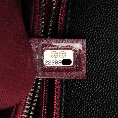 Chanel Caviar Quilted Medium Coco Handle Flap Black 7 of 8