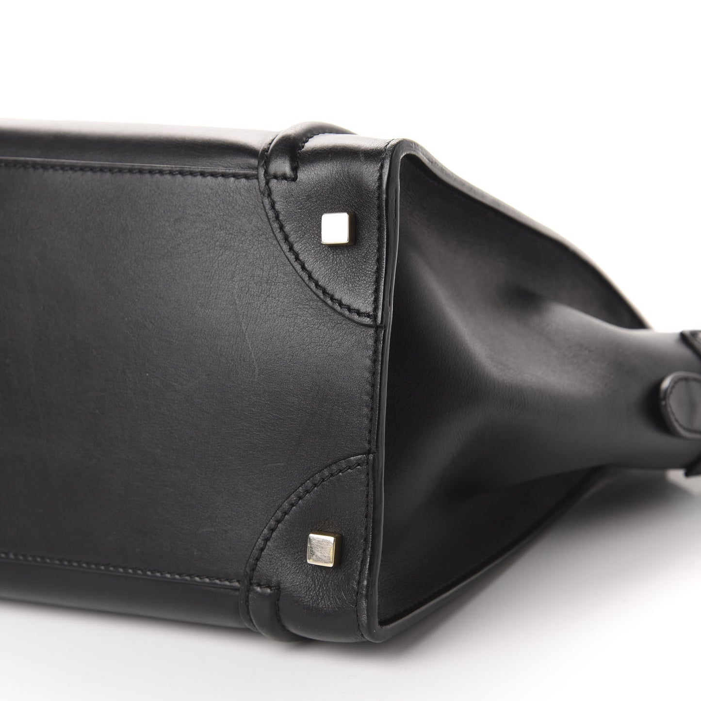 Smooth Calfskin Mini Luggage Black