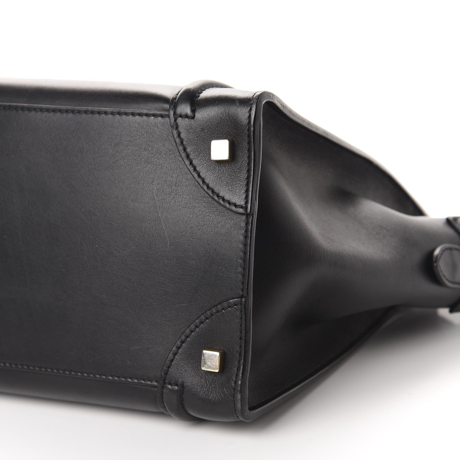 Celine Smooth Calfskin Mini Luggage Black 7 of 9