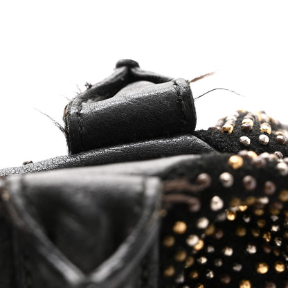 Saint Laurent Calfskin Rock Studded Easy Sac Black 20 of 24