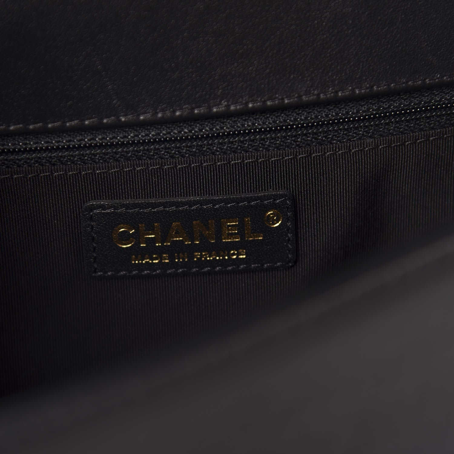 Chanel Calfskin Quilted New Medium Boy Top Handle Flap Black 8 of 11