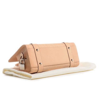 Christian Dior Calfskin Cannage Stitched Small Lady Dior East West Beige 4 of 8