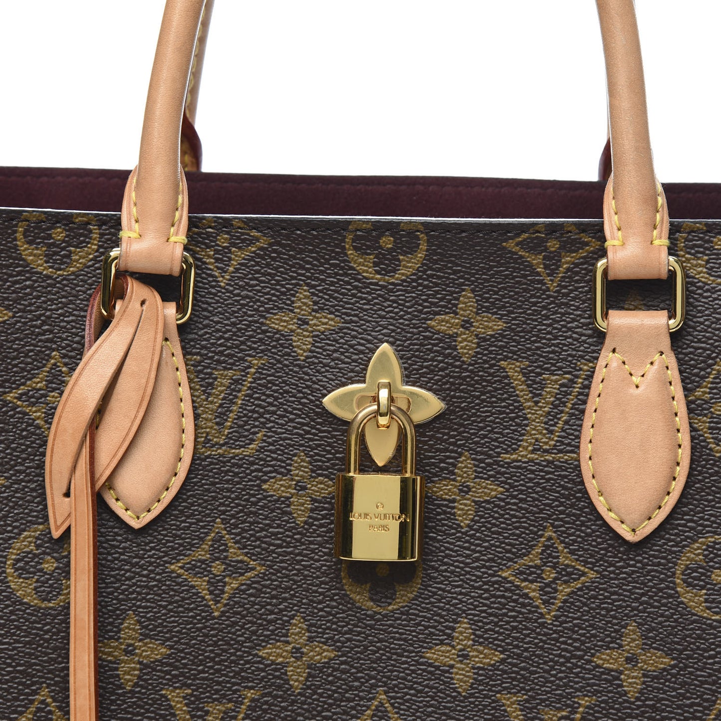 Monogram Flower Tote