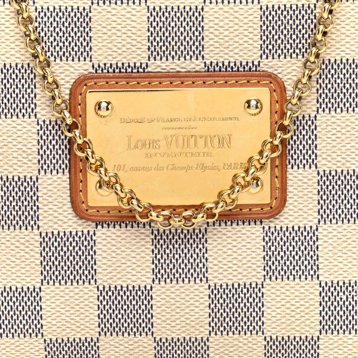 Damier Azur Eva Clutch