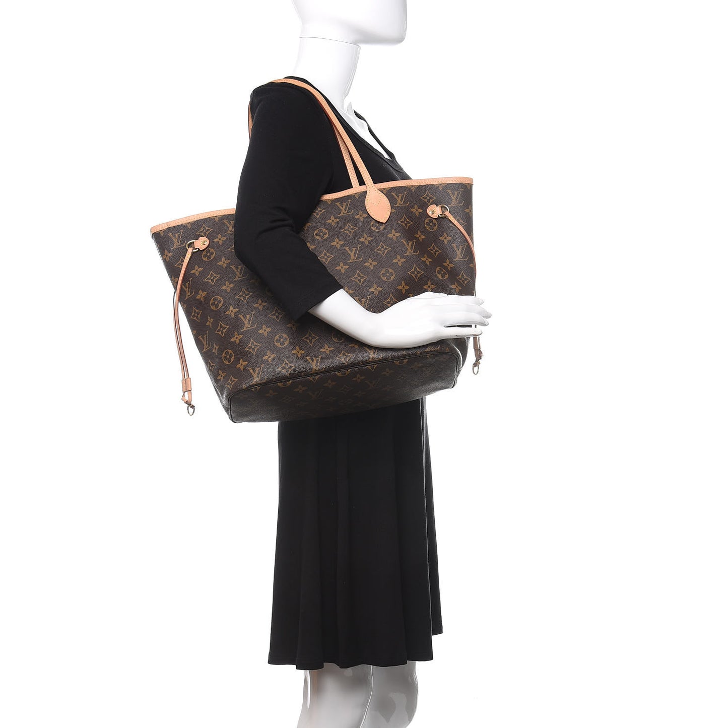 Monogram Neo Neverfull MM Pivoine