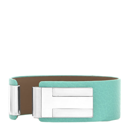 Tiffany Sterling Silver Calfskin 15mm T Quartz Watch Tiffany Blue 2 of 6
