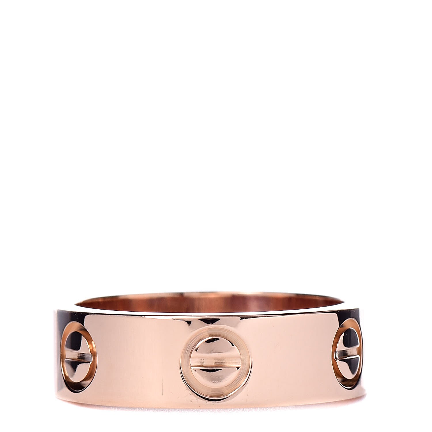 Cartier 18K Pink Gold 5.5mm LOVE Ring 50 5.25 3 of 5